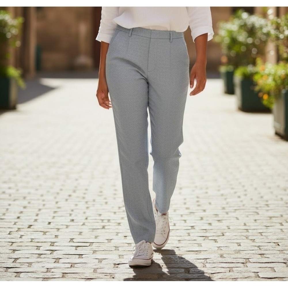Vintage Pendleton Pure Virgin Wool Gray Trouser Pants Womens size 16 34x29‎